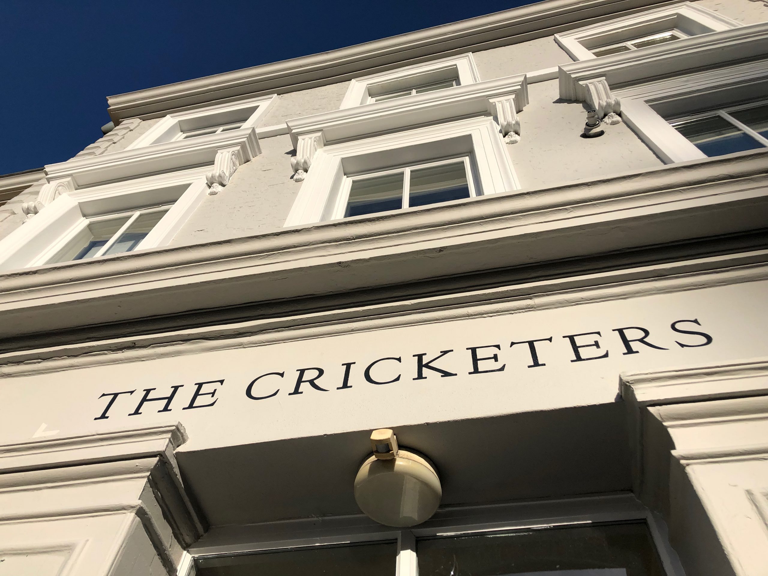 The Cricketers East Enders Sign Writing