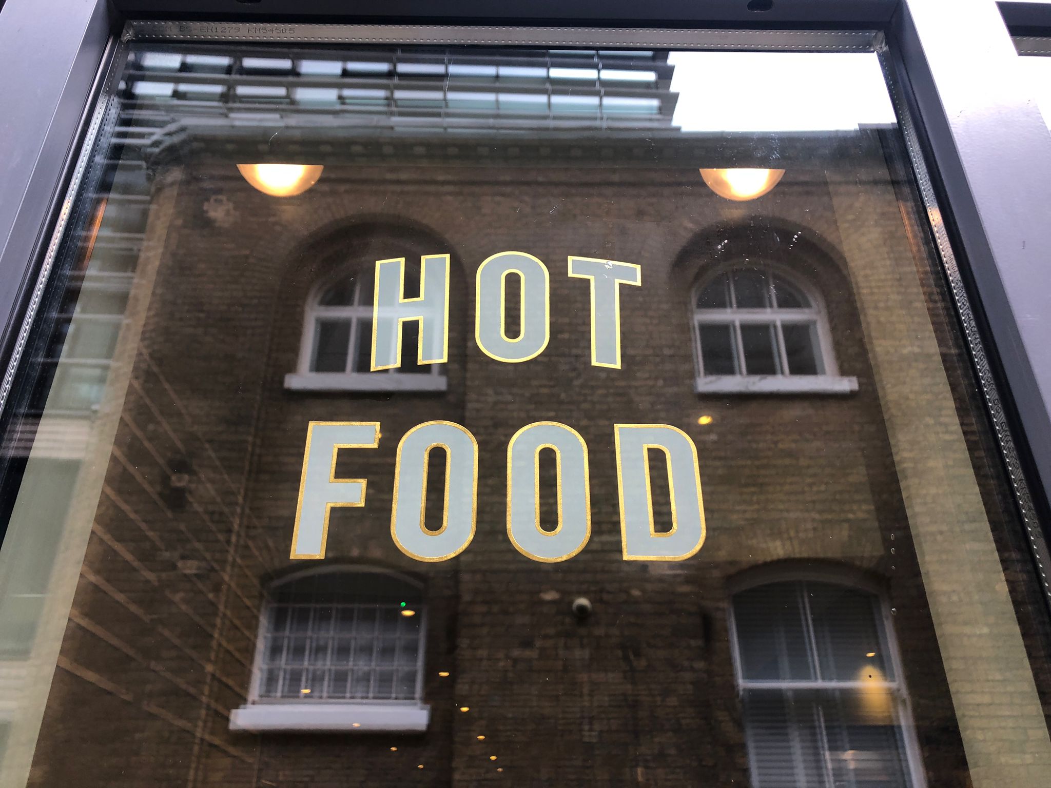 London's most beautiful Cafe signs