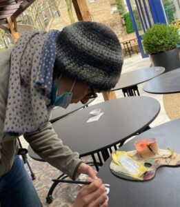 Hotel office Workplace Wayfinding Trad London sign writer NGS Seraina