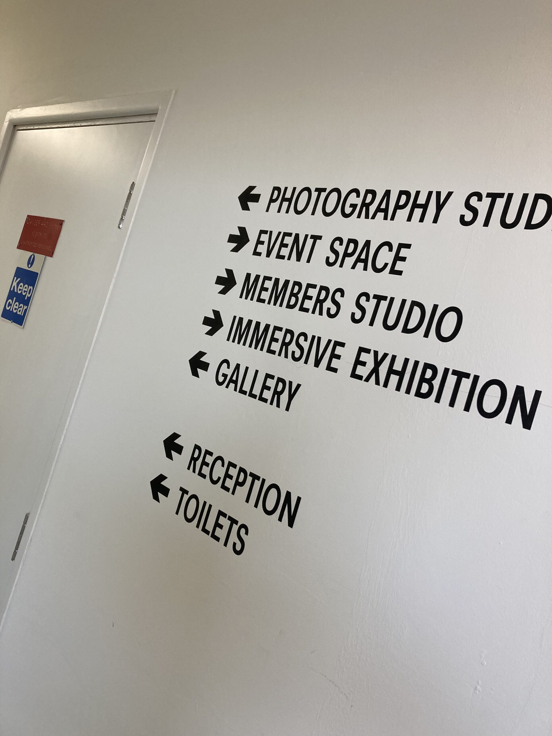 Propositions wayfinding studios signs