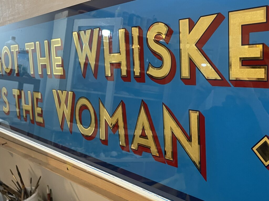 Women sign artists Rising star Sign Painter. Painted House numbers names Lead times + prices.