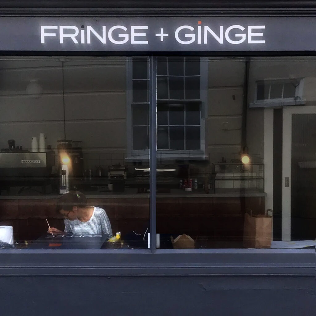 Seraina-painting-signs, Cafe gilded signs Sign writing Seraina London, Renowned for Fine gold leaf interiors, Cafe sign painter London NGSeraina, lettering, on glass, Transom House Numbers gilding. Traditional Numerals for all London inc Dulwich, Clapham, Chelsea, Eaton Square, Pimlico.,