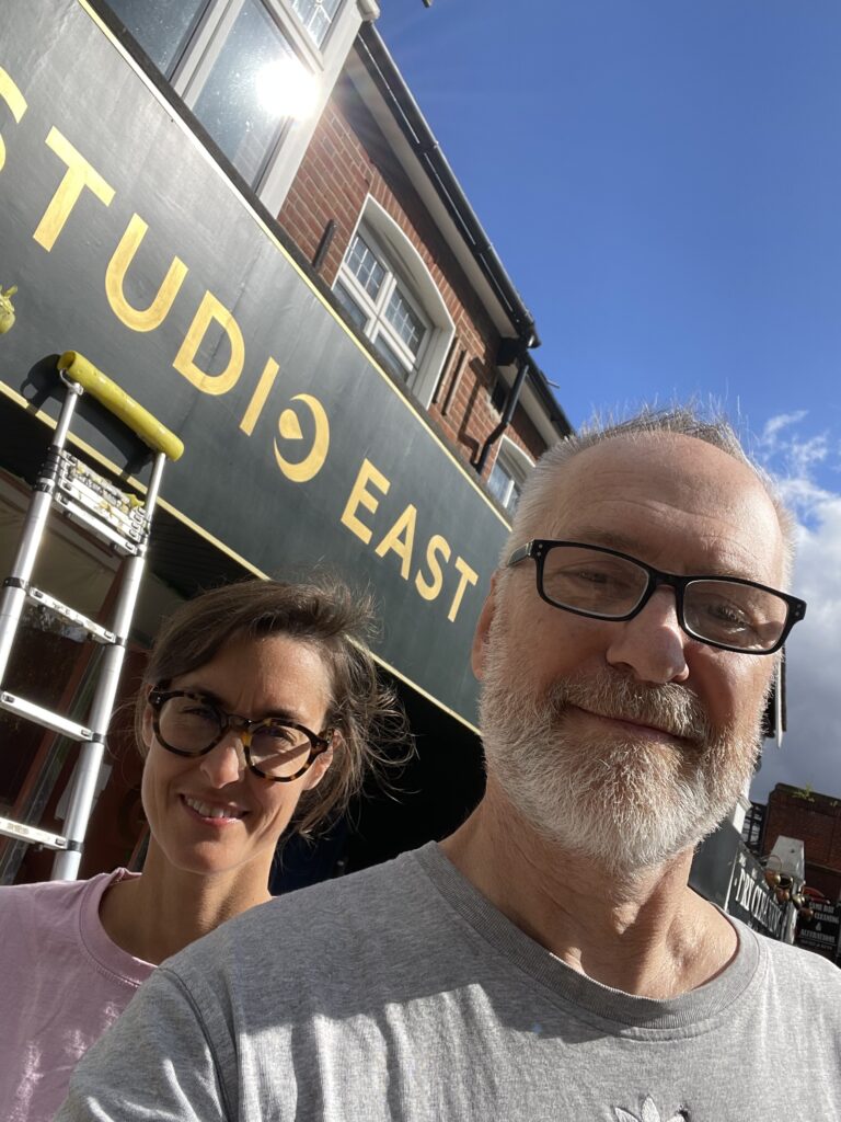 Seraina Sign writers London, Hand Painted Traditional shop sign letters.