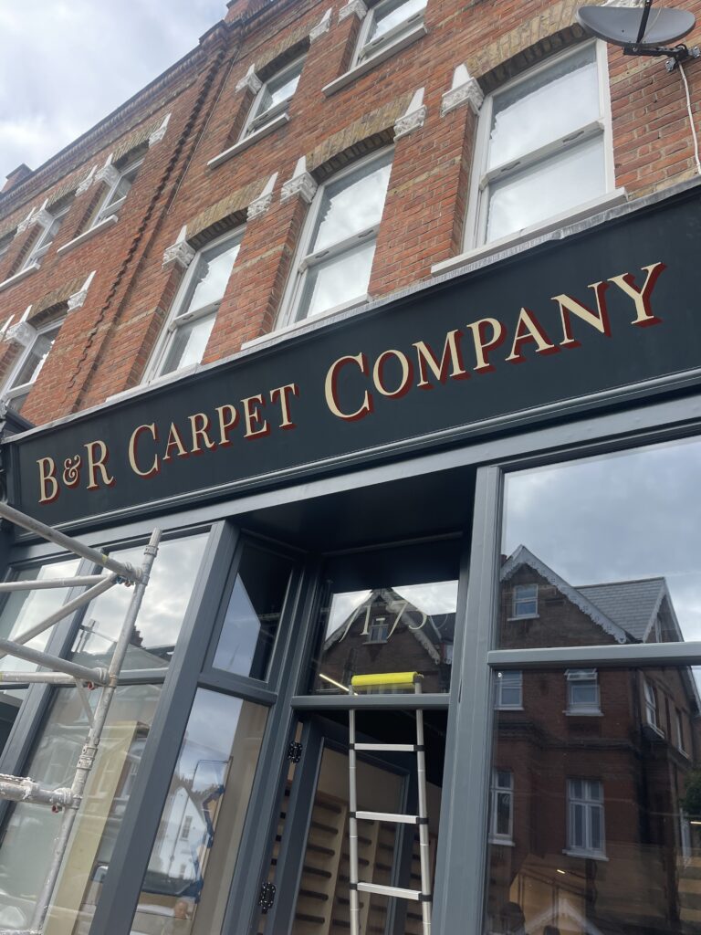 Traditional sign writing London