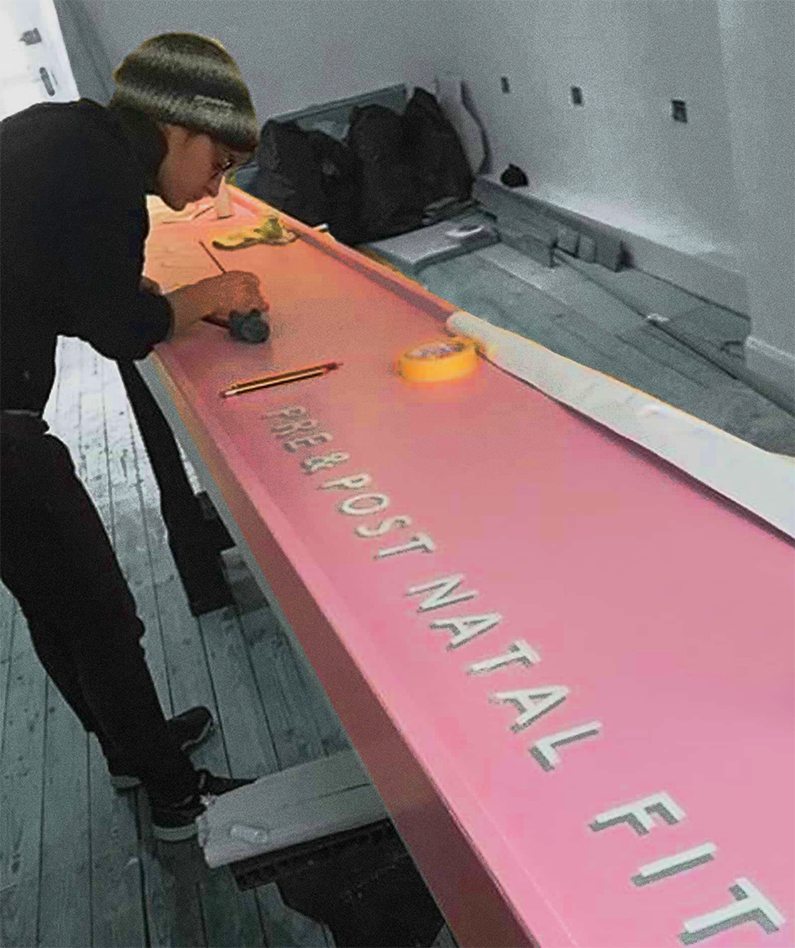 Bright Bold Beautiful! Signs of Seraina. Renowned  Cafe sign painter London NGSeraina, lettering, on glass, Transom House Numbers gilding. Traditional Numerals for all London inc Dulwich, Clapham, Chelsea, Eaton Square, Pimlico.,