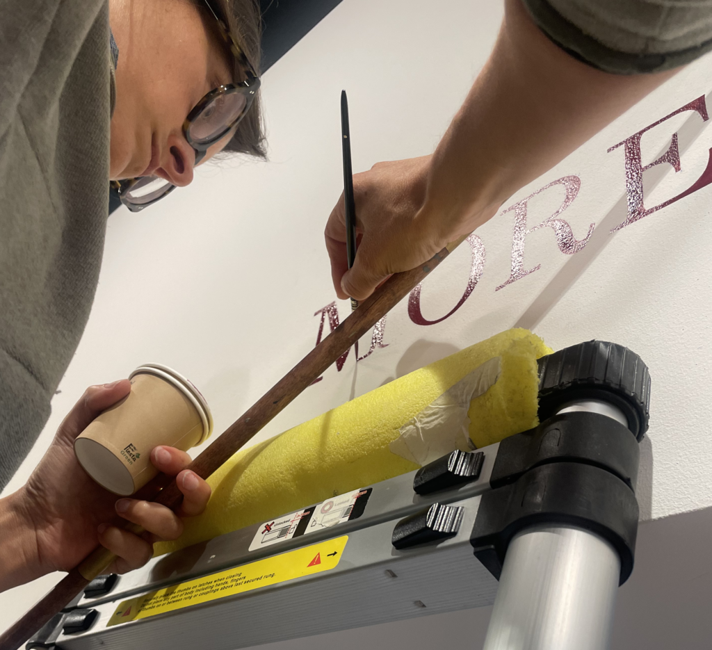 Restoration Traditional Sign writer Lettering Seraina signs best hand painted, house title names,