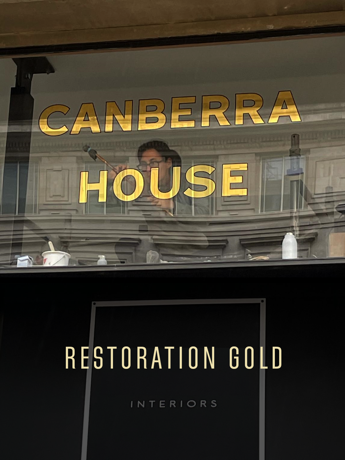 Restoration glass gilding Lettering gold leaf transoms Sign Writing in real gold fan lights Seraina signs best hand painted, Gold house title names,