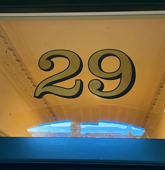 NUMBER IN GOLD BY SERAINA