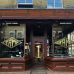 London Sign writer, Traditional sign writer London Shops, House numbers, Gold Leaf, Shop, Chelsea-painted house numeral.jpeg. Retail signs, Shop fitters, Seraina all-signs signs, By Hand painted.