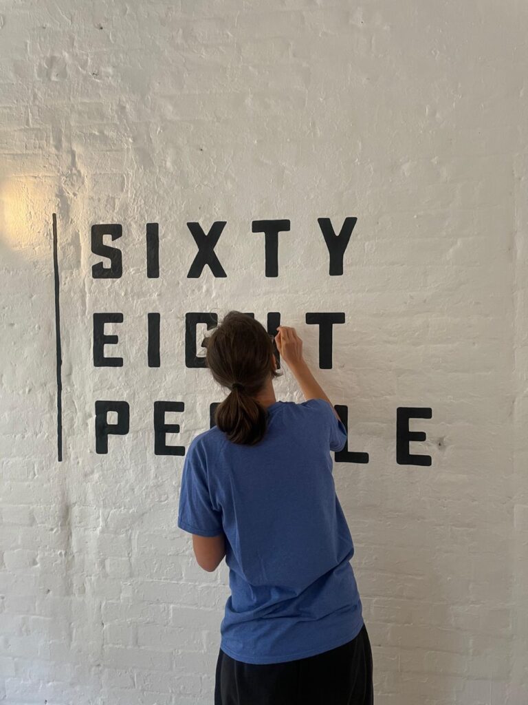 Traditional sign writer london, House numbers, Gold Leaf, Shop, Seraina all-signs signs, By Hand painted.