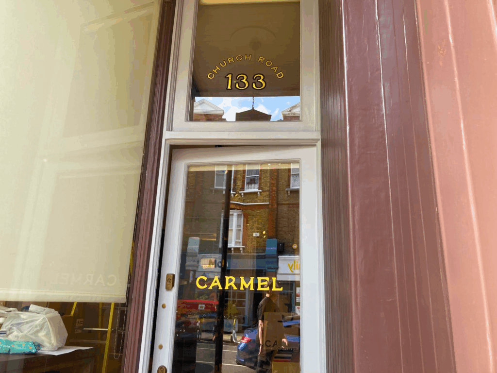 Traditional Signwriting in London., Seraina, Hand painting sign writer, Gold House Numbers, Signs by, Seraina, Traditional Sign Writer,