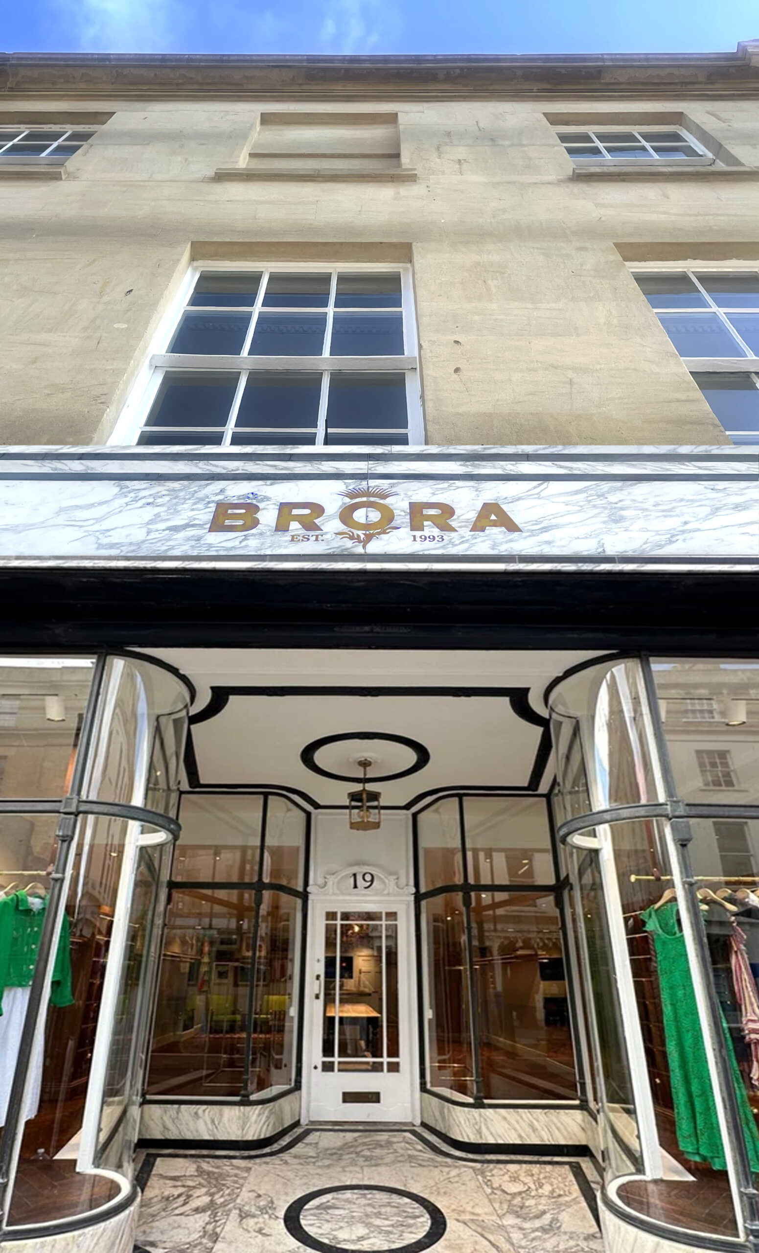 Traditional Sign writer, London UK Seraina, Brora front