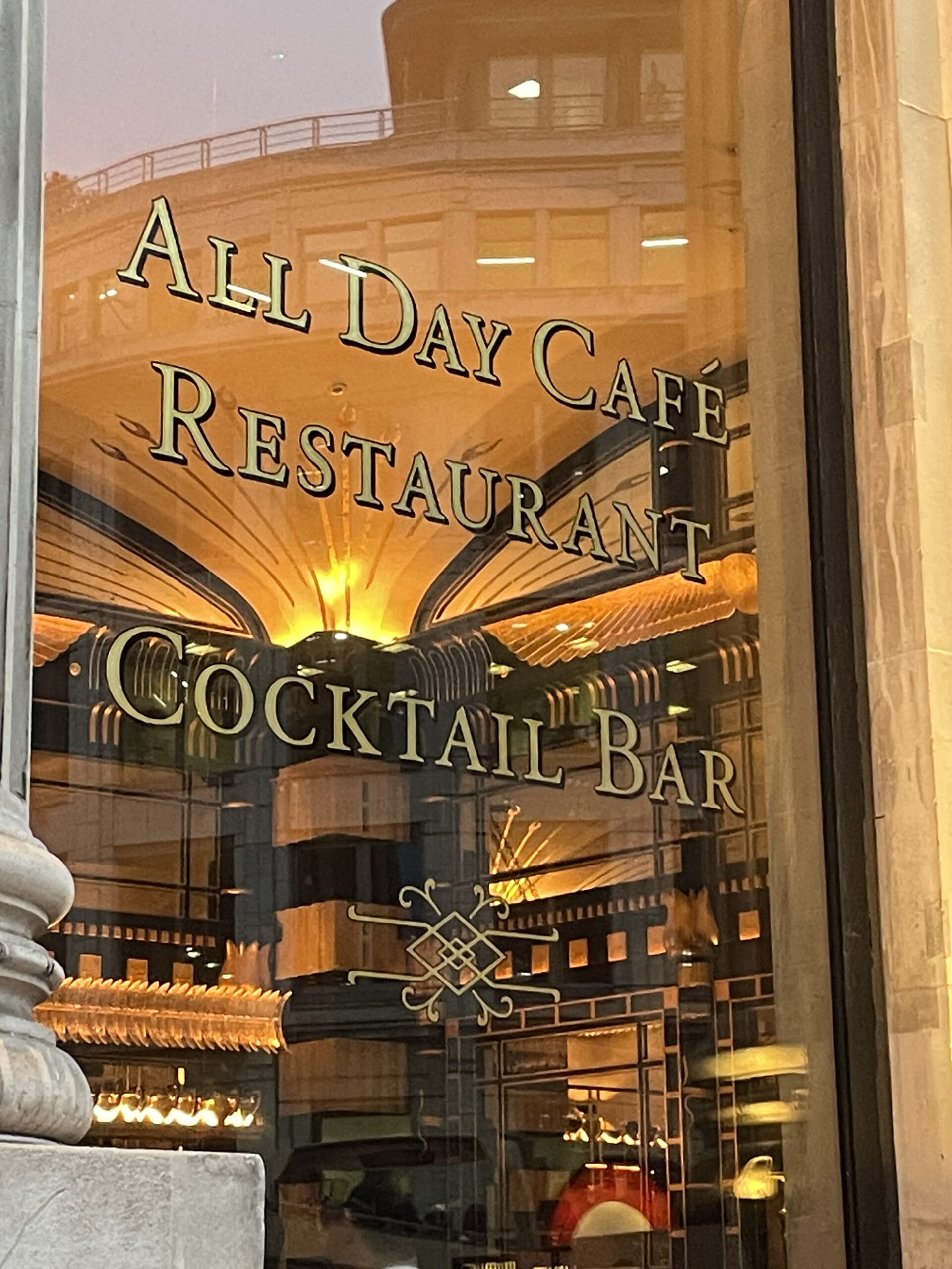 Gold Leaf Signage, London, Wolseley City NGS Gallery 001