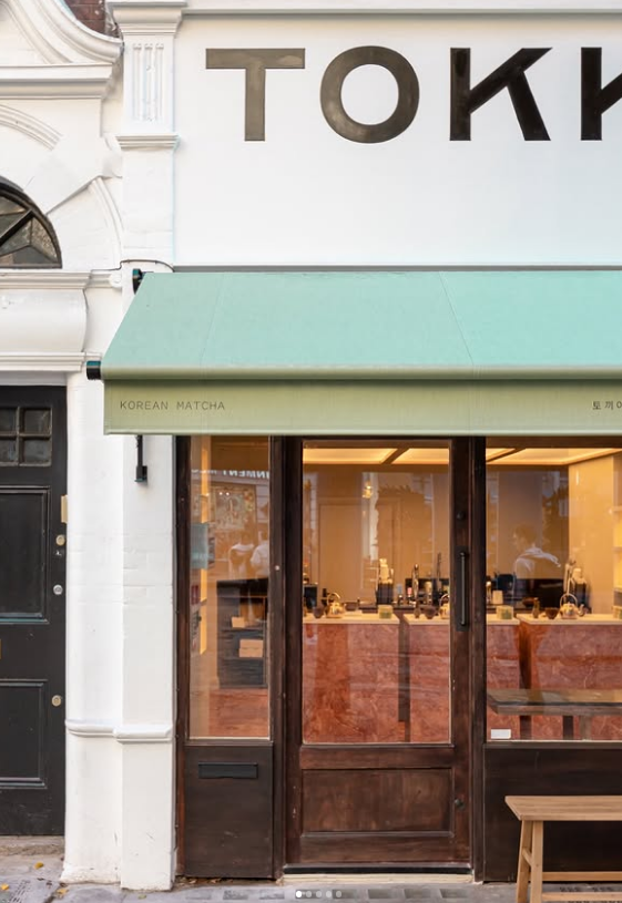 Tokkia signwriting, Covent Garden,  by Seraina Baumgartner and Nick Garrett